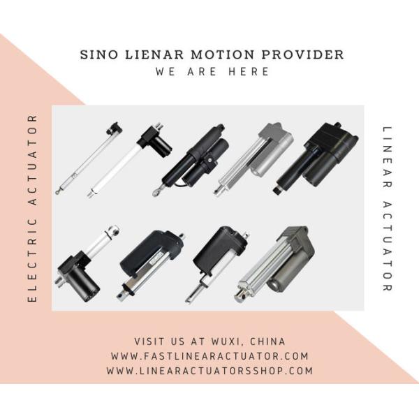 Pound Linear Drives Remote Controller Electric Linear Rod Actuator With Mounting Bracket