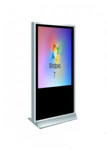42 Big Screen Floor Standing Kiosk Multi Functional With Printer