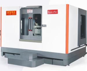 High Efficiency Horizontal CNC 5 Axis Machining Center Anti Collision Design