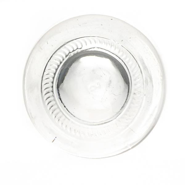 Customized Logo Clear 70cl Glass Bottle for Pisco Hot Stamping and Rubber Included