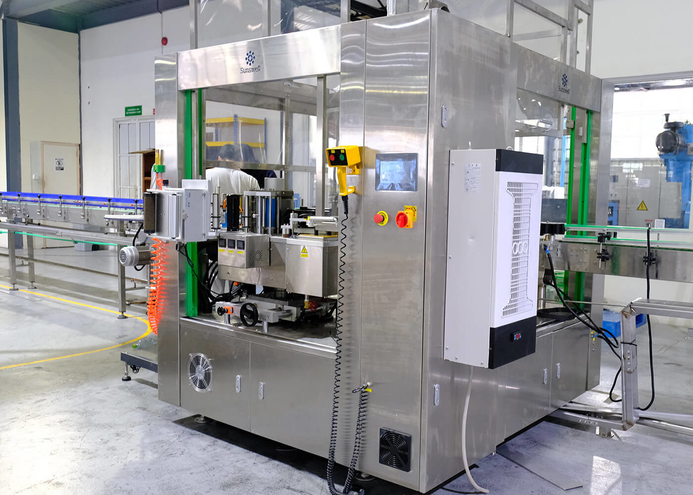 Wholesale OPP / BOPP Film Hot Melt Labeling Machine Customized Fully Automatic from china suppliers