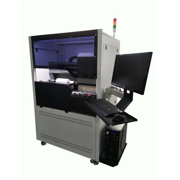 360 Degree Rotary Digital Cylinder UV Flatbed Printer With CMYK White Ink