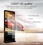 Interactive Touch Screen LCD Advertising Player , Intelligent Digital Kiosk