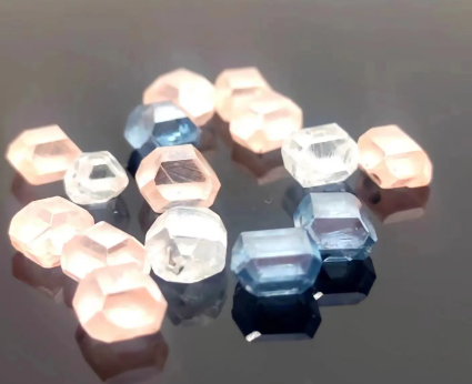 Round Shape Pink Vs Vvs Uncut Rough HPHT Diamond Industrial Grade