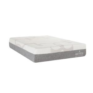 China Caress 10 Inch Memory Foam Bed Mattress With Elegant Grey Pattern Cover Queen Size on sale