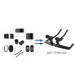 Wholesale Aero Carbon Fiber Triathlon Bike Handlebar TT Integrated Carbon Handlebar from china suppliers
