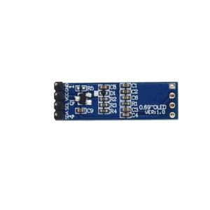 Wholesale 0.69 Inch PMOLED Display Module With PCBA 96x16 Resolution 4 Pins IIC Interface from china suppliers