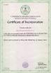ZHANGJIAGANG SAIJIA MACHINERY TECHNOLOGY CO.,LTD. Certifications