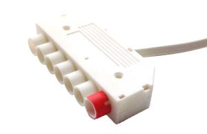 Wholesale 7.6mm Mini Plug 250V 2.5A for Fluorescent and LED Connecting , 3-way / 6-way from china suppliers