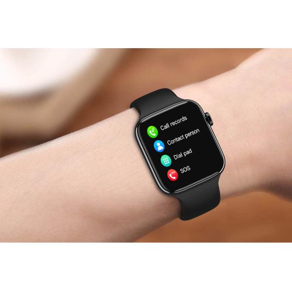 Bluetooth Apple Watch That Can Call , Silicon Gel Band Pedometer 3d Smartwatch