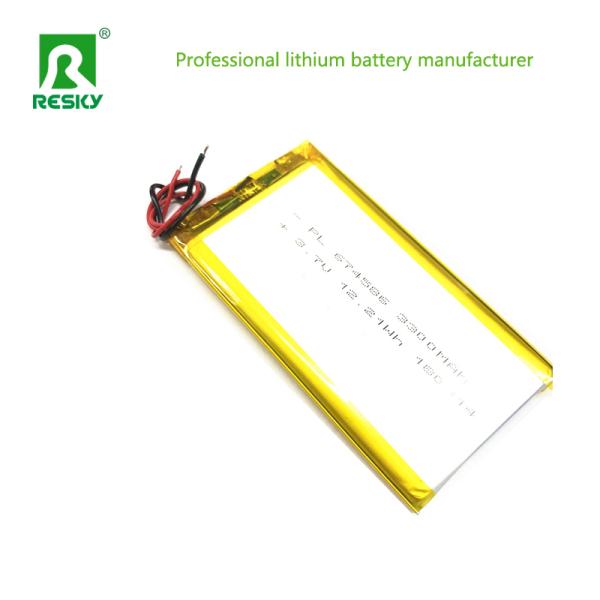 Portable Lithium Polymer Battery Cell 104060 3000mAh 3.7V 4.2V Lipo Batteries