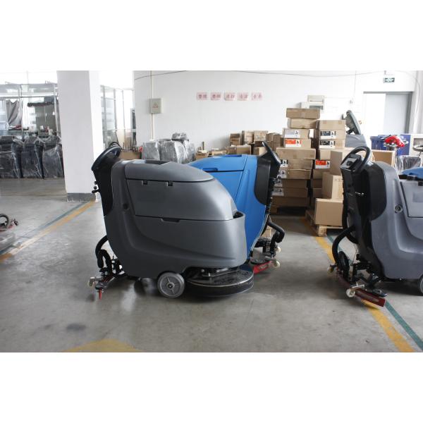 One Key Control Commercial Floor Cleaning Machines With Liquid Crystal Display