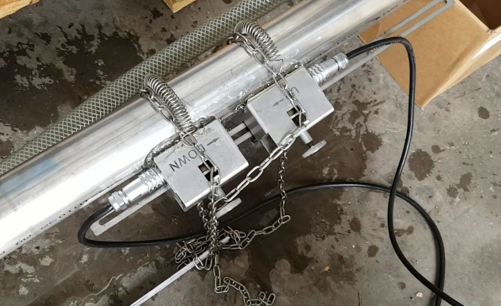 Battery Power Portable Ultrasonic Flow Meter With Data Logger Function