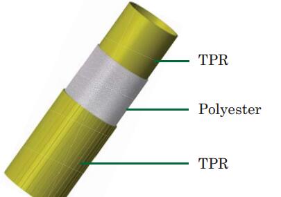 4" × 200m Lay Flat Discharge Hose For Produced Water Transfer Anti Ultraviolet Light