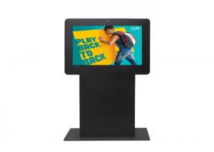 China Slim Outdoor Display Floor Standing LCD Monitor Outdoor Electronic Signs Digital Signage Ads Kiosk Waterproof on sale