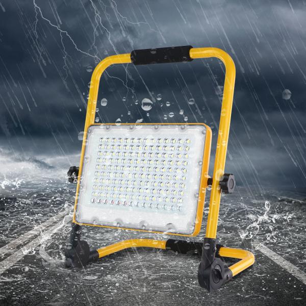 20000 Lumen Rechargeable Portable LED Work Light 200lm/w 270° Angle