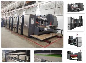 Wholesale Paperboard Flexo Printing Slotting Machine Servo Control Register from china suppliers