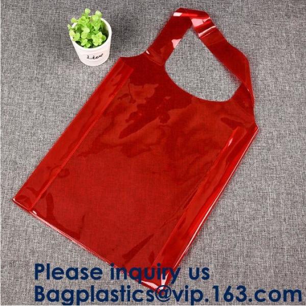 100% Manufacturer Eco-Friendly,Reusabl Promptly Delivery Reasonable Price,Custom printing Large Capacity Women Clear PVC