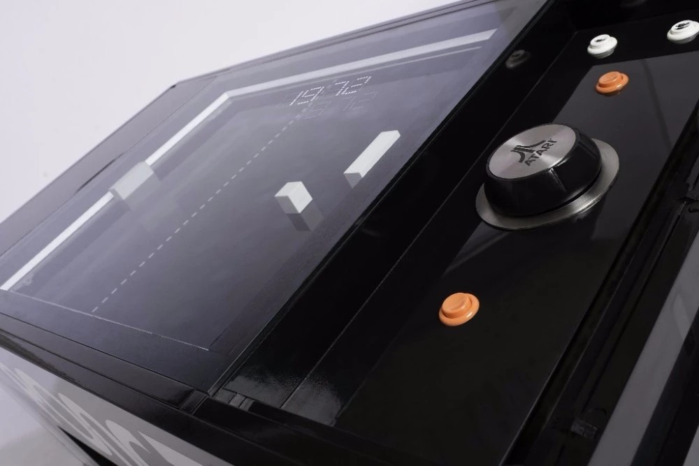 Redemption Arcade Game Machine Pong Coffee Table In Office Or Bar