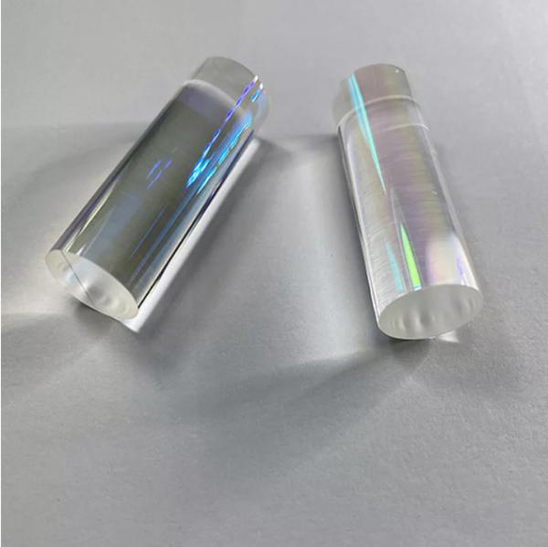 Custom Light Cylindrical Rectangular Wedge LED illumination Tapered Pyramid