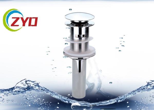 Quality Faucet Pop Up Sink Drain Pipe 0 - 90℃ Working Temperature High Precision Thread for sale
