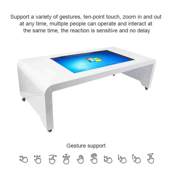 43 Inch Interactive Kids Game Table with Touch Screen/Kids Education LCD Android Table