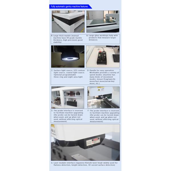 Optical Large CMM Machine , Electronic CMM Inspection Equipment