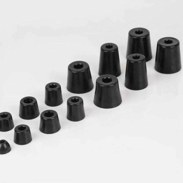 Custom Size Rubber Feet Pads With High Durability For Black Surfaces