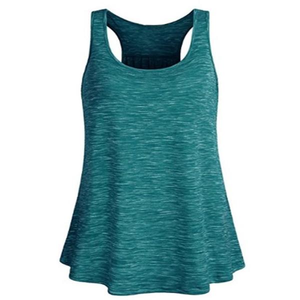 Regular Length Women'S Sequin Tank Tops / Girls Cotton Tank Tops Dot Pattern