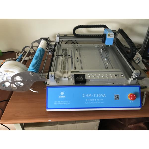 Charmhigh CHMT36VA PC Control SMT Pick And Place Machine , 2 Cameras 0402 SOP QFN