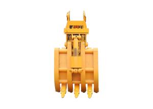 China 1400mm Special Excavator Attachments Large Capacity Oil Cylinder Mechanical Claw Attachment on sale