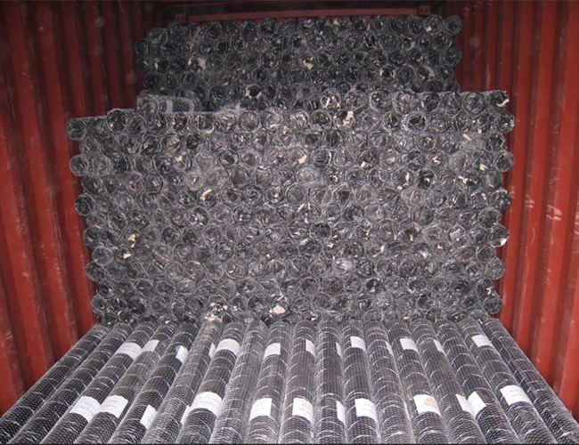 HDG Hexagonal Chicken Mesh Fence Q195 0.5m Width For Poultry