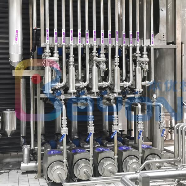 Industrial 500 Litre Milk Pasteurizer , Uht Pasteurization Machine