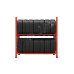 Wholesale Heavy Duty Stacking Detachable Metal Tire Storage Rack System For Forklift from china suppliers