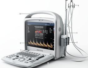 Quality High-Tech Portable Color Doppler Ultrasound System Digital With 3D / 4D Software for sale