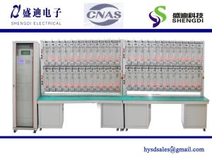 China Single Phase Meter Test Bench,48 calibrated energy meter, 0.001Amps~120Amps,30~300Volts on sale