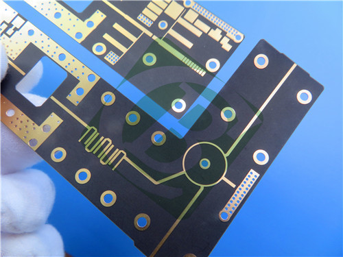 Wholesale RT/duroid 5880 PCB 15mil 2-layer Green Solder Mask from china suppliers