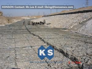 Wholesale Double Twisted Hexagonal Wire Mesh With Galfan Wire For Gabion Boxes / Cages from china suppliers