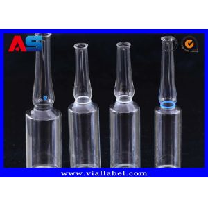 Wholesale 2ml 3ml 5ml 10ml Curved Neck Small Glass Vials from china suppliers
