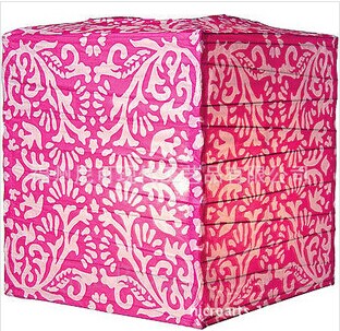 paper lantern Square lantern paper chimney Japanese chimney White fuchsia Design and color lampshade
