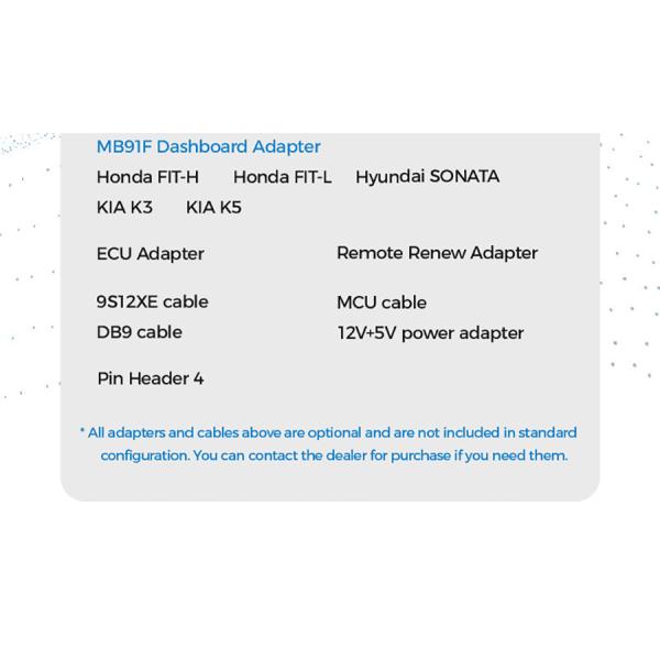 XHORSE MINI PROG dashboard adapter