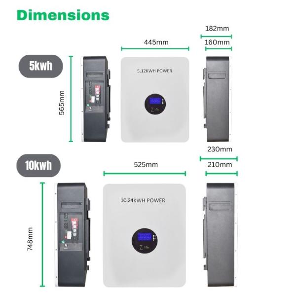 10kwh lithium batteries 51.2V 200Ah storage battery For Home Energy Storage System