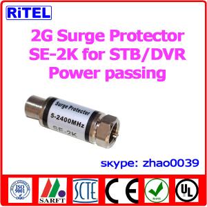 STB Surge protector SE-2K 5-2500MHz Power pass and DC block available