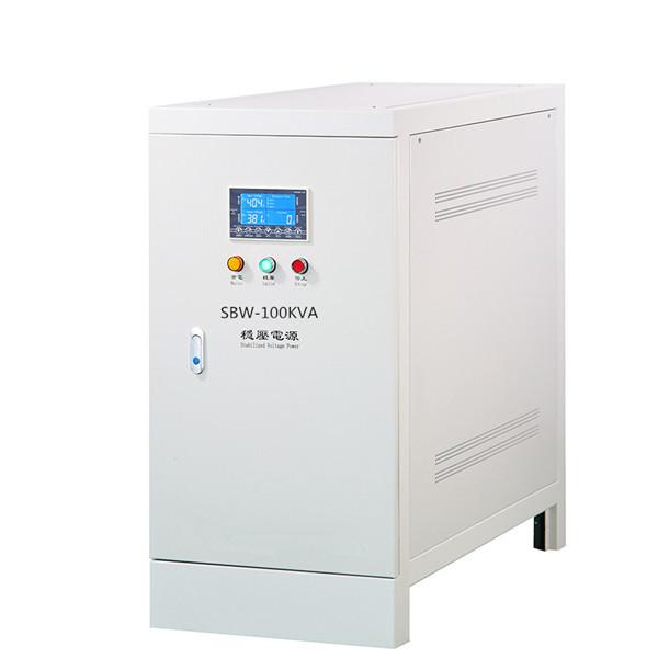 Quality High Power Three Phase Ac Voltage Regulator 100KVA With Digital Display for sale