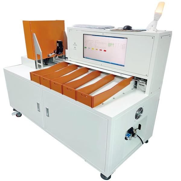 Quality 5 Channel Cylindrical Cell Sorting Machine For Lithium Ion Battery Pack 32140 33138 33140 for sale