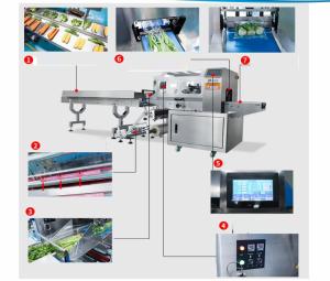 Wholesale Horizontal Multi Packaging Machine Wrapping Flow Pack Vegetables from china suppliers