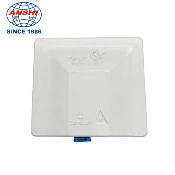 Indonesia Telecom Fiber Terminal Box For 15/40m Invisible Cable G657B3 0.9MM FTTR Box With Bolts