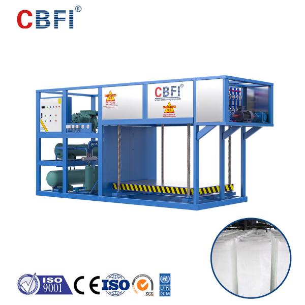 Quality Small Capacity Ice Block Making Machine 2 Tons / Day Directly Cooling System for sale