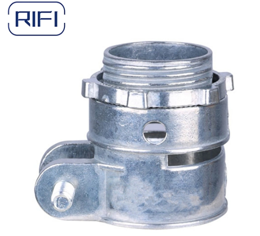 3/4 Inch Galvanized Zinc Die Cast Flexible Electrical Tubing Fittings Combination Couplings