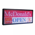 WiFi P6 Led Sign With High Resolution Video Display Function
